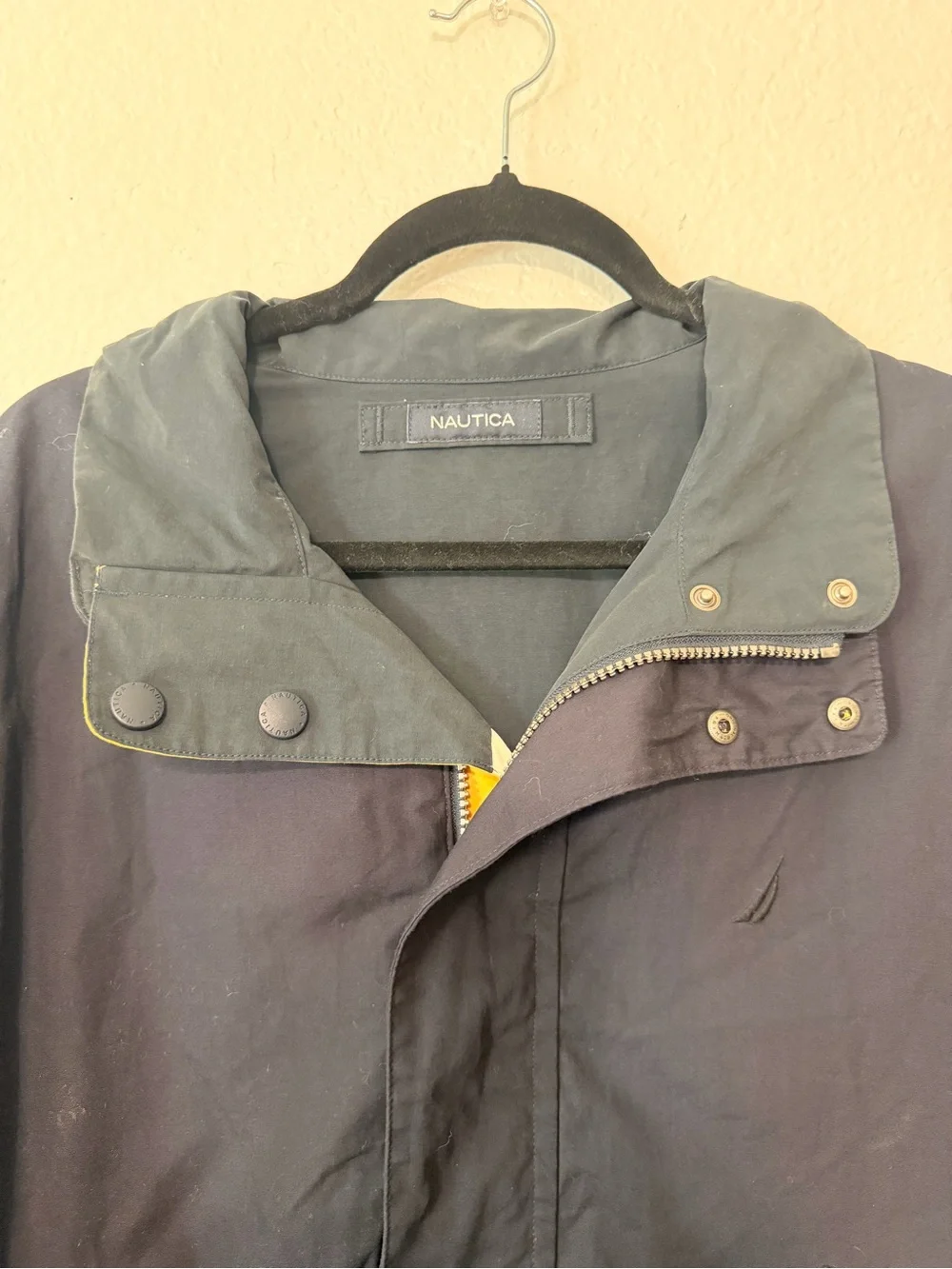 Nautica Men's Reversible Jacket - Lightweight Shell